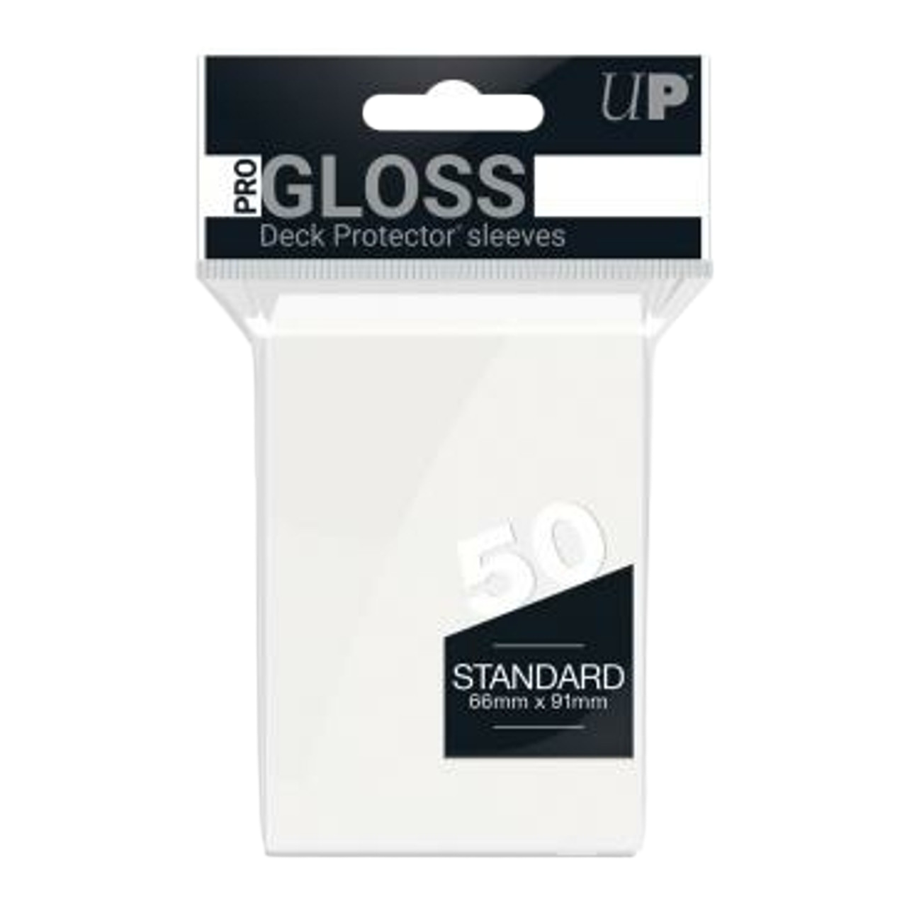 Ultra Pro Gloss Standard Sleeves - White (50)