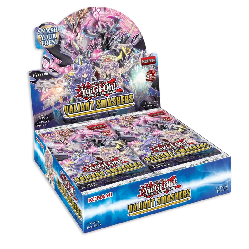 Yu-Gi-Oh! Sealed Booster Box Valiant Smashers (24 packs)