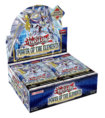 Yu-Gi-Oh! Sealed Booster Box Power of the Elements (24 packs) - 1st Edition