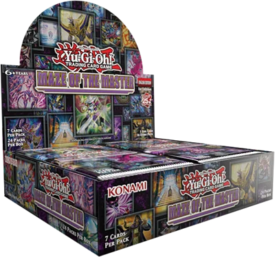 Yu-Gi-Oh! Sealed Booster Box Maze of the Master (24 packs)