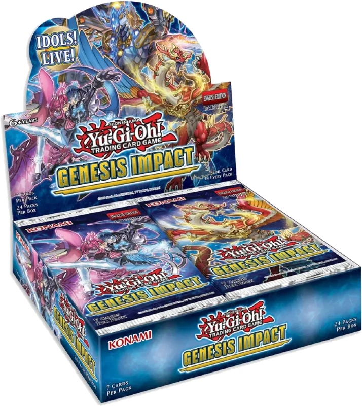 Yu-Gi-Oh! Genesis Impact Sealed Booster Box (24 packs) - 1st Edition