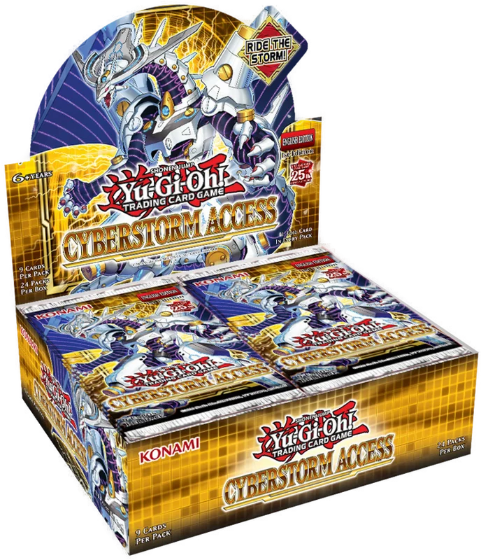 Yu-Gi-Oh! Sealed Booster Box Cyberstorm Access (24 packs) - 1st Edition