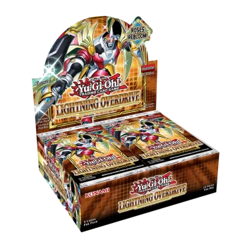 Yu-Gi-Oh! Sealed Booster Box (24 packs) - Lightning Overdrive 1st Edition